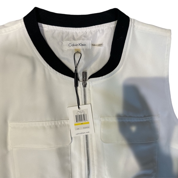 Calvin Klein Sleeveless Dress with Zipper Size M - Picture 6 of 6